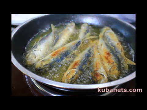 Видео: Жареная Черноморская  Ставрида