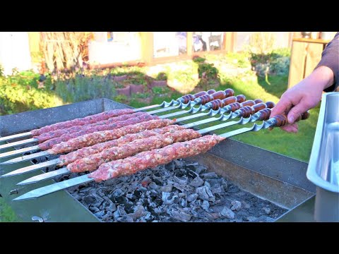 Видео: ВНИМАНИЕ❗ ТУРЕЦКИЙ РЕЦЕПТ СУПЕР СОЧНЫЙ ЛЮЛЯ-КЕБАБ на МАНГАЛЕ