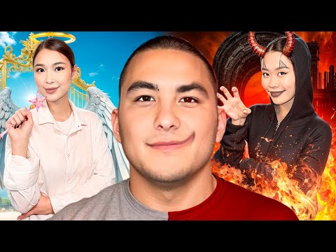 Видео: АНГЕЛ 😇 v/s ДЕМОН 👺|ЕЛТАН КІМДІ ТАҢДАЙДЫ?🤯