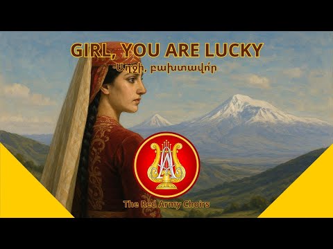 Видео: Девочка, счастливица, Ансамбль им. Александрова | Աղջի, բախտավո՛ր