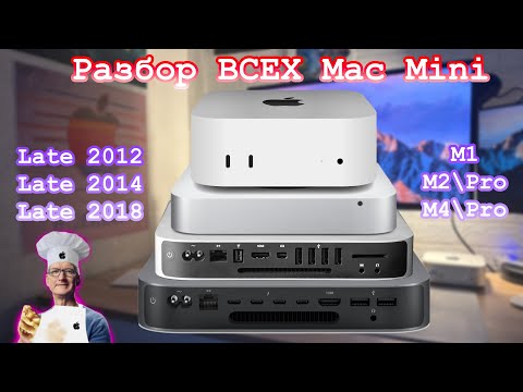 Видео: Полный обзор Mac Mini 2012 - M4 Pro | Выбор | Цены | M1 | M2 | M4 |