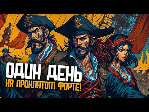 Видео: Один день на Проклятом Форте! - Sea of Thieves