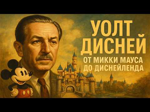 Видео: УОЛТ ДИСНЕЙ | От Микки Мауса до Диснейленда | ИСТОРИЯ ДЛЯ СНА