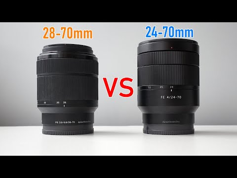 Видео: Sony 28-70mm f/3.5-5.6 VS Sony Zeiss 24-70mm f/4 | Сравнение, дешевый против дорогого