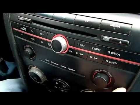 Видео: Приборная панель Мазда3 2.0L 2005г.в.