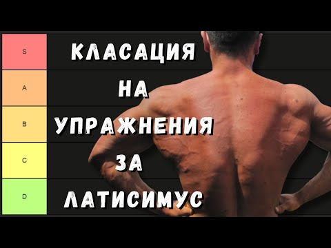 Видео: НАЙ-ДОБРИТЕ и НАЙ-ЛОШИТЕ упражнения за ГРЪБ (Част I - ЛАТИСИМУС)