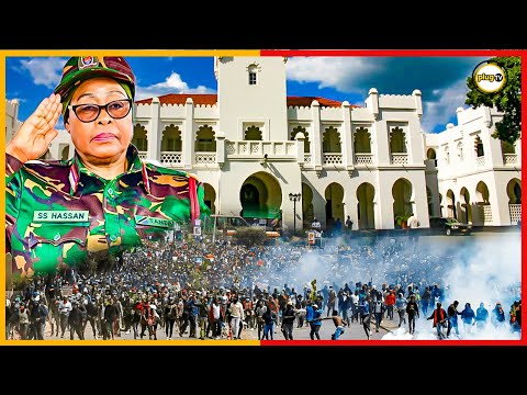 Видео: Танзания в шоке: разъярённые протестующие планируют штурмовать здание правительства после победы ...