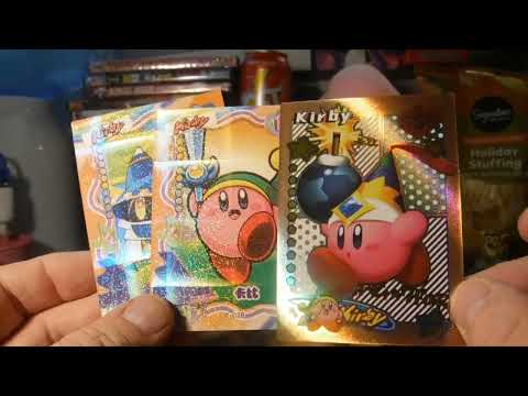 Видео: Коллекционные карточки Кирби с AliExpress