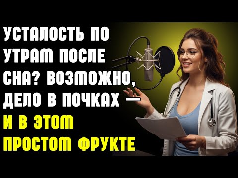 Видео: Усталость по утрам после сна? Возможно, дело в почках — и в этом простом фрукте | Здоровье пожилых