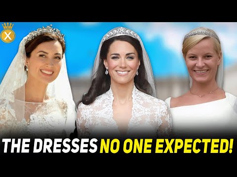 Видео: 12 самых красивых королевских свадебных платьев в мире (2025)