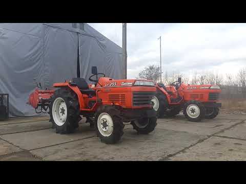 Видео: БУ трактори з  Японії Kubota L1-255 & Kubota L1-275