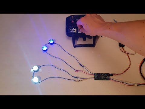 Видео: Fb dimmer плата плавной регулировки света на кораблике