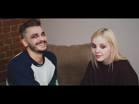 Видео: Делаю макияж Юлику👻