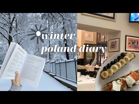 Видео: winter poland diary | апдейти з життя, подорож у Польщу, skin care рутина, покупки, прогулянки