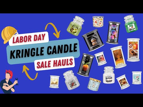 Видео: 🛍️ Распродажа ТРЕХ свечей Kringle ко Дню труда 📦 | Резервные банки + банки Country Medium + XL 4-...
