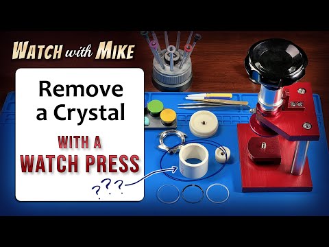Видео: Извлечение кристалла из пресс-формы Watch Press | Самодельная деталь спасла положение!