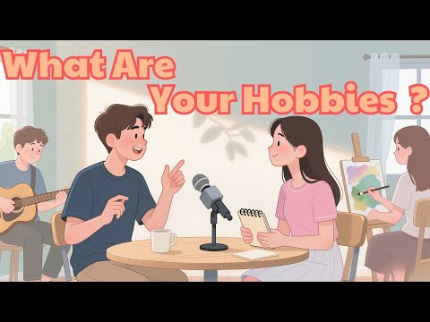 Видео: Выучите английский легко — какие у вас хобби? | Подкаст на английском для начинающих.