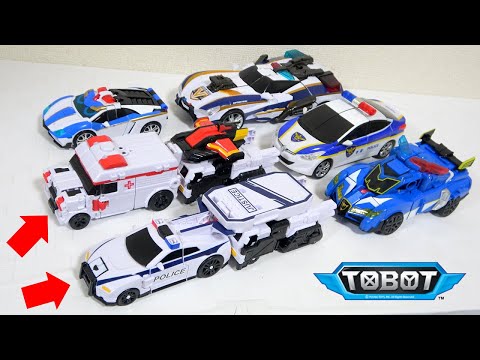 Видео: [Полицейская машина превращается в робота! ? ] НОВЫЙ! Tobot Rescue «Sen & Doc», Hello Carbot и т. д.