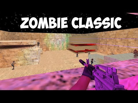 Видео: ZOMBIE CLASSIC - ОБЗОР ЗОМБИ СЕРВЕРА CS 1.6
