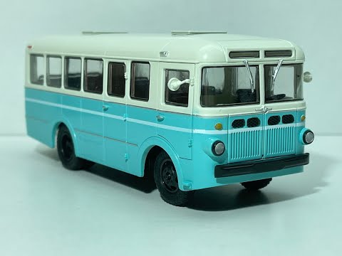 Видео: Наши Автобусы №22 РАФ-976 MODIMIO 1:43
