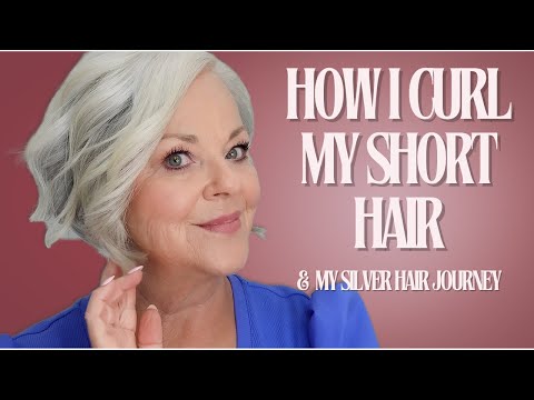 Видео: Как я завиваю короткие волосы (боб) двумя разными способами | Короткие стрижки | Стрижка боб | #п...