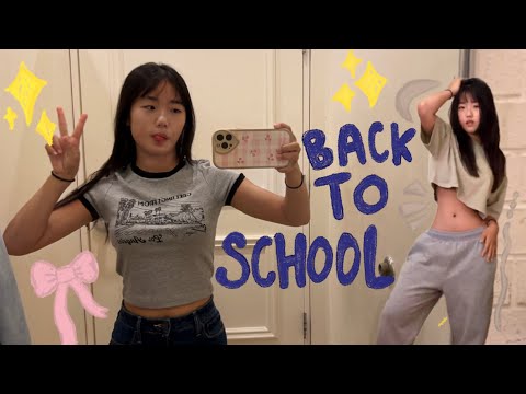 Видео: ОБРАТНО В ШКОЛУ: Шопинг одежды | видеоблог торгового центра, yesstyle и покупка на Taobao