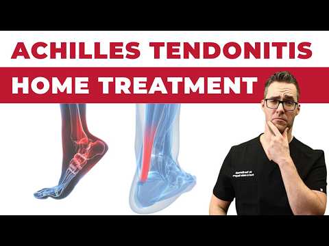 Видео: Инсерционный тендинит ахиллова сухожилия в домашних условиях (растяжки и упражнения)