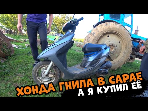 Видео: Купили японского мертвеца, Хонда Дио после простоя