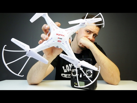 Видео: Квадрокоптер SYMA X5C с AliExpress