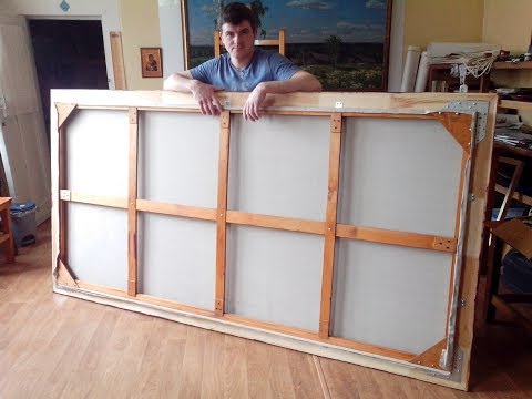 Видео: Грунтование холста