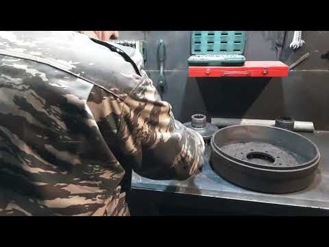 Видео: КрАЗ 255б механический ручной,,стояночный,,тормоз,  ,,235,,