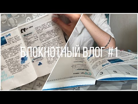 Видео: блокнотиковый влог #1: распаковка; новый ежедневник / личный дневник; уход за кожей