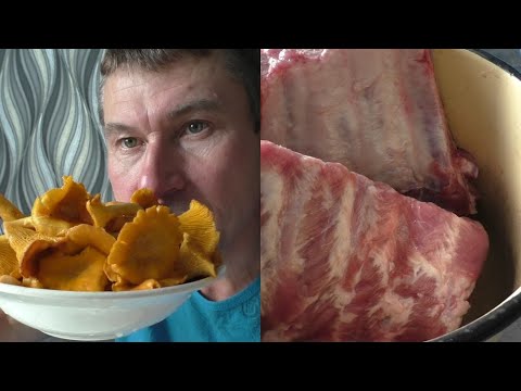 Видео: ГРИБЫ ЛИСИЧКИ С РЁБРЫШКАМИ И КАРТОШКОЙ В ДУХОВКЕ НА БАНКЕ!