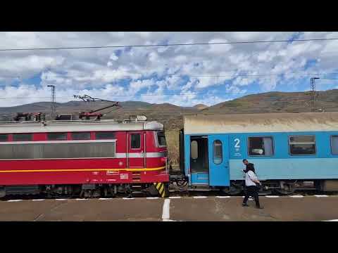 Видео: Влакове на БДЖ ПП по 3та линия от гарите Дъбово и Сливен