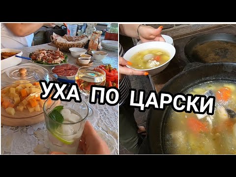 Видео: VLOG: В гости на уху ПО-ЦАРСКИ😋Наши ПОКУПКИ!