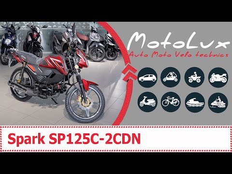 Видео: Spark SP125C-2CDN мотоцикл відеоогляд || Спарк СП125Ц 2ЦДН мотоцикл видеообзор