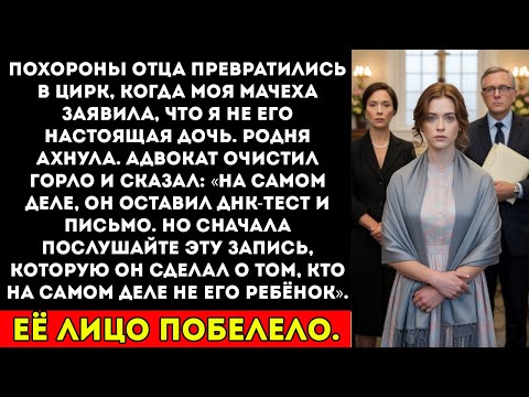 Видео: На похоронах отца злая мачеха заявила, что я не его родная дочь — ответ юриста шокировал её