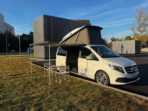 Видео: АВТОДОМ от Мерседес. Полный обзор! Mercedes-Benz Marco Polo
