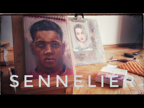 Видео: Набор "Портрет" масляная пастель Sennelier.