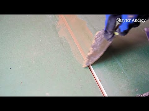 Видео: Как сделать один из самых прочных стыков гипсокартона!