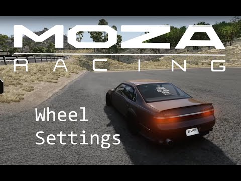Видео: BeamNG Drift Moza (weel settings) | Настройки базы Moza для BeamNG