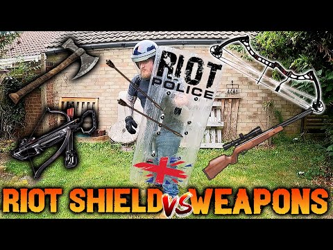 Видео: ТЕСТ НА ПРОЧНОСТЬ ПОЛИЦЕЙСКОГО ЩИТА ДЛЯ ПОДАВЛЕНИЯ БУРНЫХ СИТУАЦИЙ (АРБАЛЕТ 175 ФУНТОВ)
