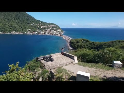 Видео: Суфриер Доминика/ Скаутс-Хед/ Серные ванны/ Пузырьковый пляж 🇩🇲🇱🇨