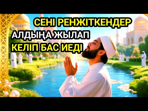 Видео: 🤲🤲🤲Саған жамандық жасаған адамдар алдыңа тізе бүгіп келеді