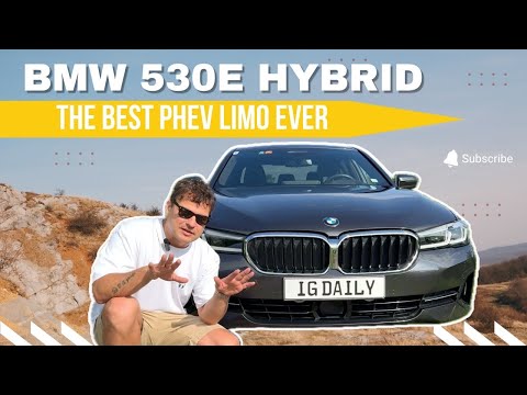 Видео: BMW 530 E Hybrid: дизель позади, гибрид впереди