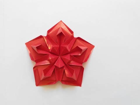 Видео: Красивая звездочка оригами (Алексей Жигулёв), Beautiful star origami