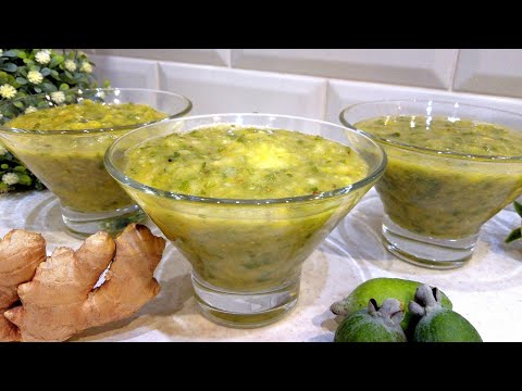 Видео: Имбирь 🥜лимон🍋 мед🍯фейхоа 🥝кладезь витаминов для щитовидки💯😷🤒🤧иммунитет💪3 рецепта📖NataLife