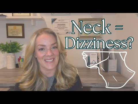 Видео: Может ли головокружение быть вызвано шеей?