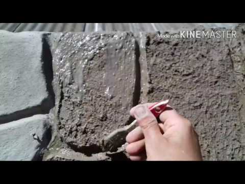 Видео: Штукатурка под природный камень