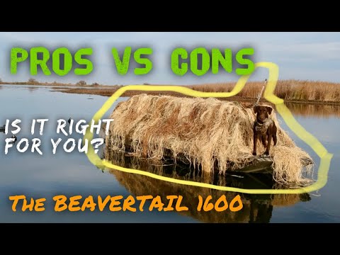Видео: НАСКОЛЬКО ОНА ХОРОША? Обзор лодочной прицепа Beavertail 1600 Boat Blind.